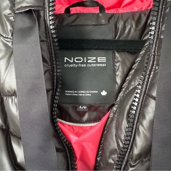 Noize Cruelty-Free Outwear Co Black Jacket - Picture 3 of 10